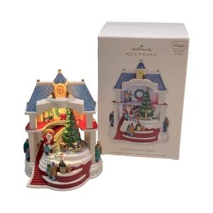Hallmark Keepsake Santa's Festive‎ Townhouse Ornament 2011
